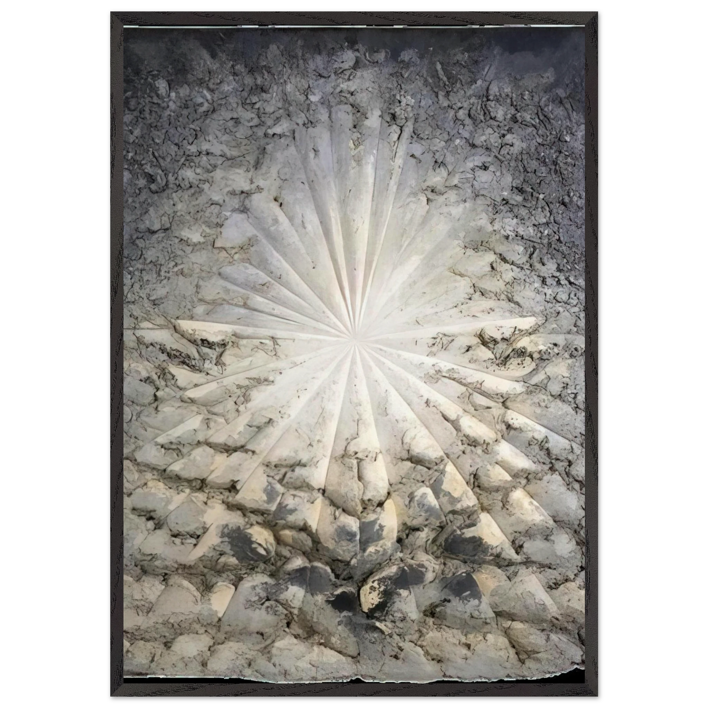 Jay DeFeoBIGThe Rose - Jay DeFeo Framed Art Print – Black Wooden Frame - Default Title - -Framed Art Print