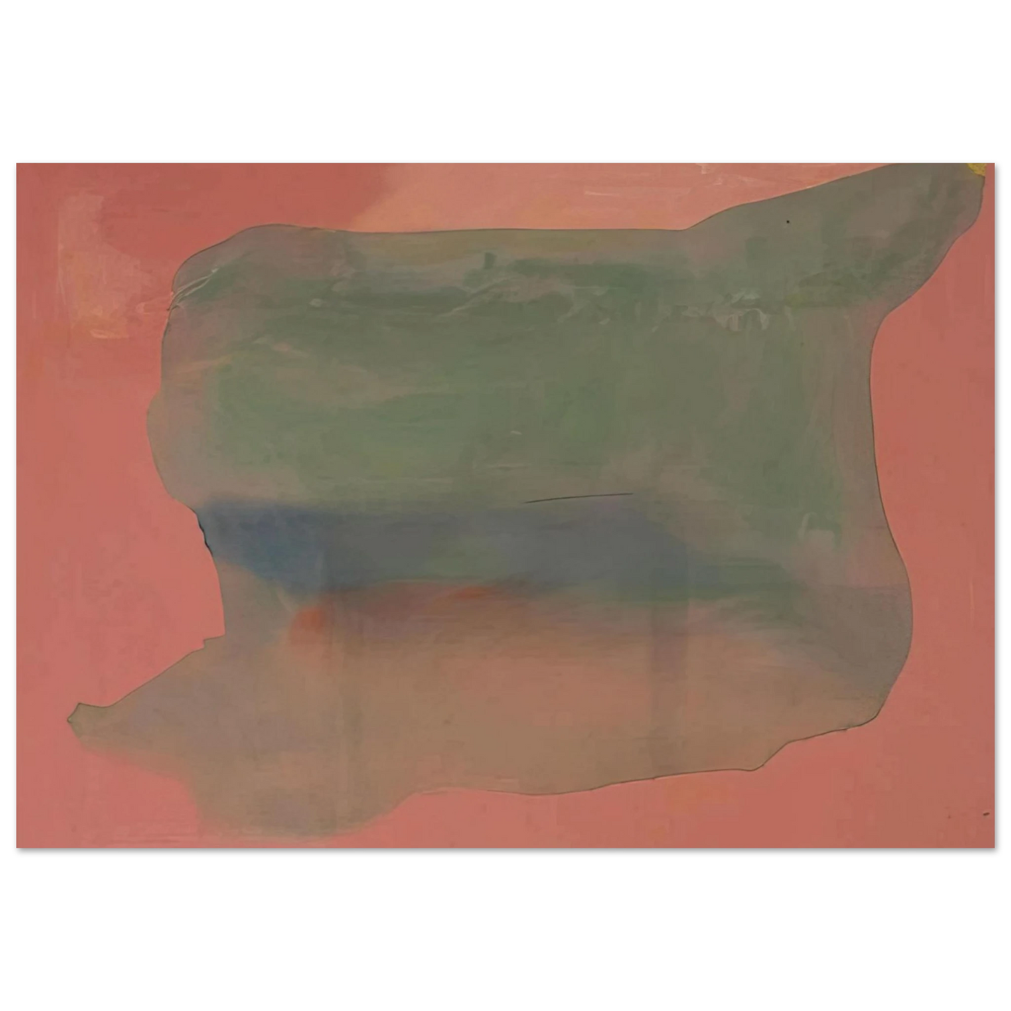 Helen Frankenthaler - Yearning - 1973 Wall art - 13x18 cm / 5x7 inches - Fine Art Poster - -