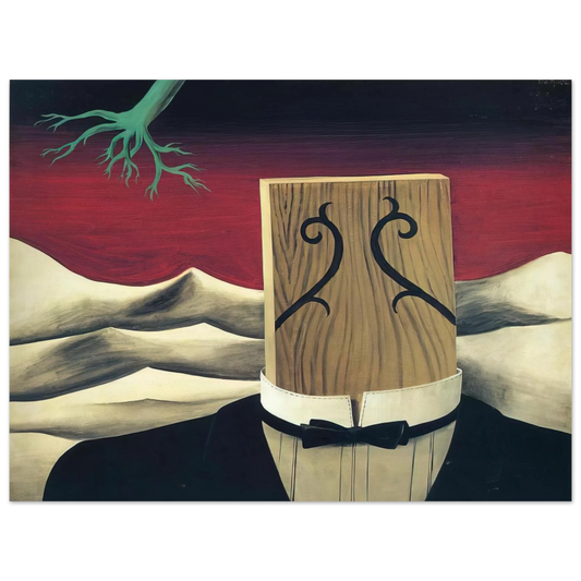 Rene Magritte - THE CONQUEROR 1926 Fine Art Poster - Default Title
