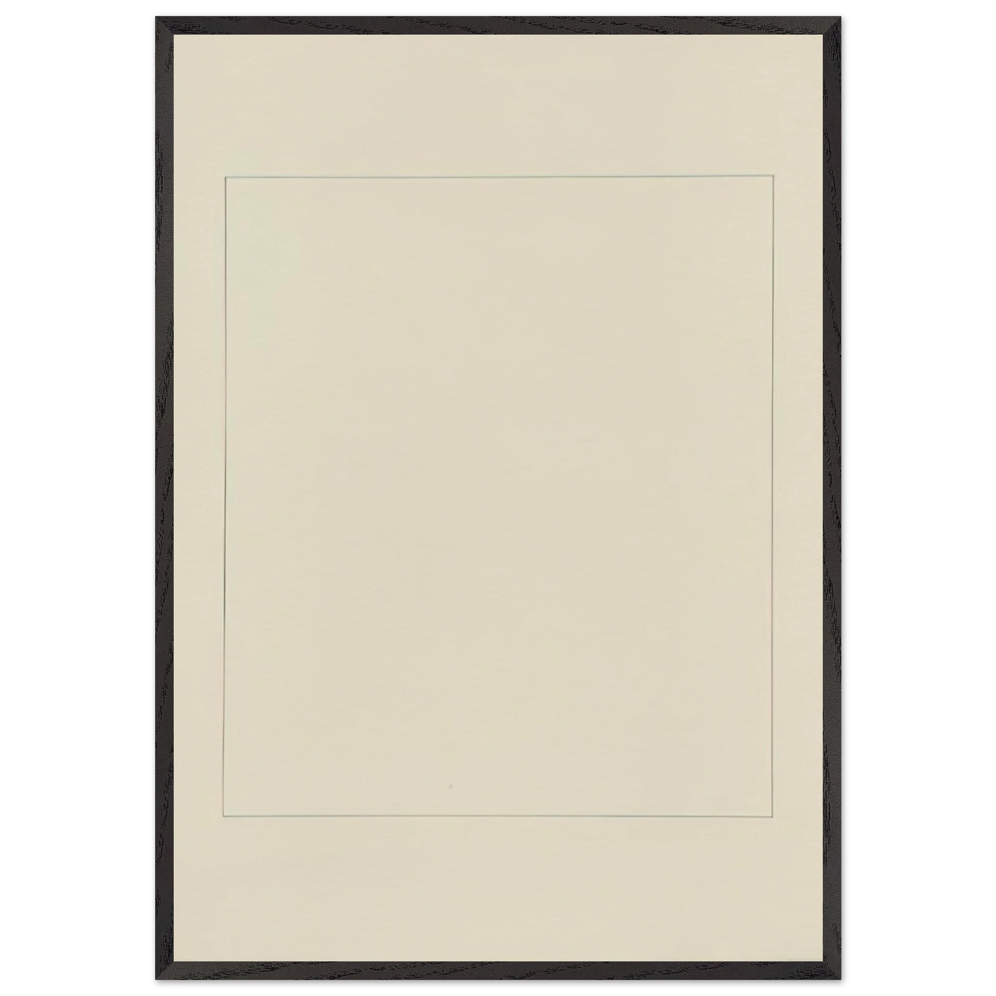 104 PERIMETER SERIES - Robert Mangold Framed Art Print – Black Wooden Frame - Default Title - -Framed Art Print