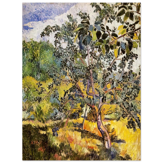Natalia Goncharova - Corner of a garden Sun - Post-Impressionism Fine Art Poster - Default Title