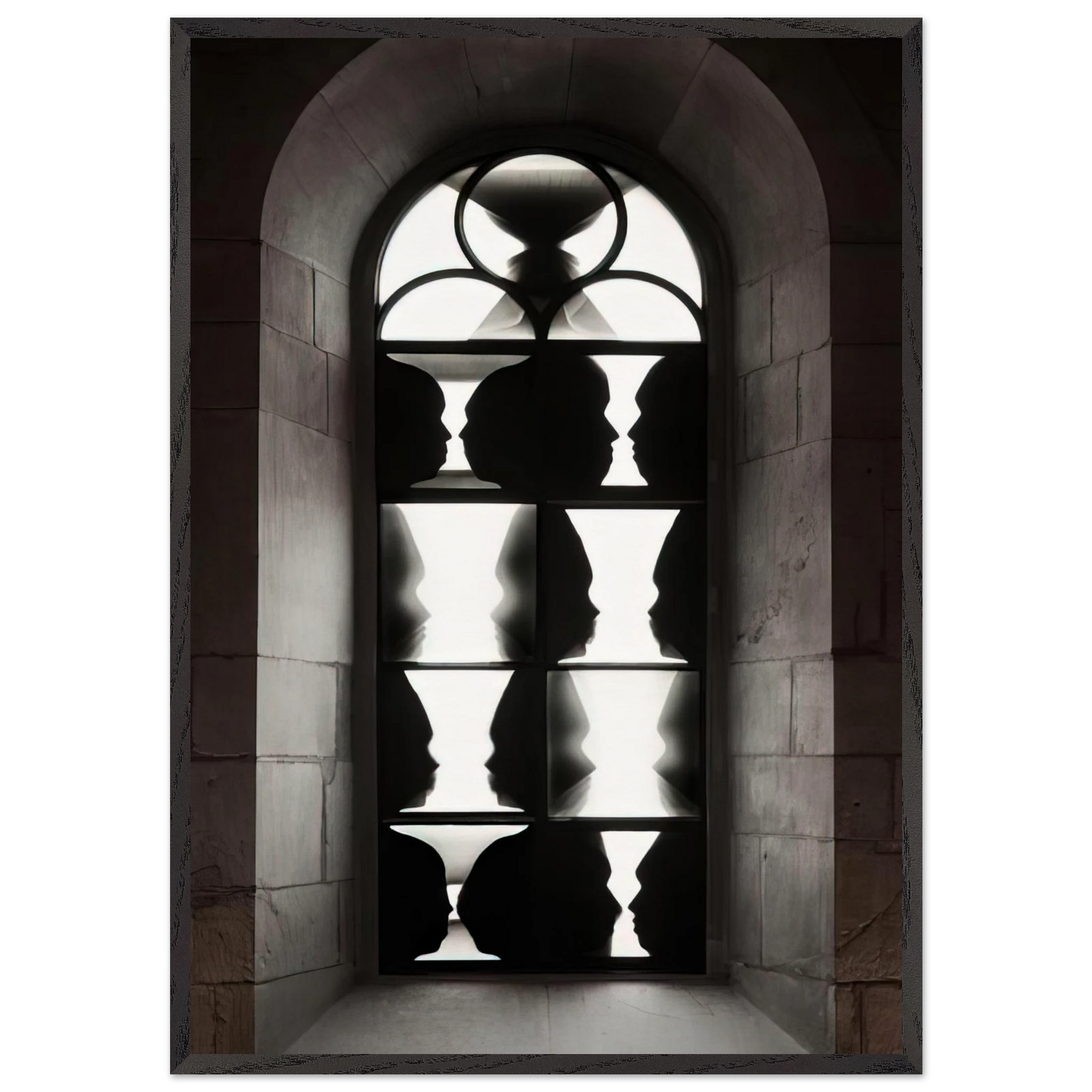 MENSCHENSOHN 2009 - Sigmar Polke Framed Art Print – Black Wooden Frame - Default Title - -Framed Art Print