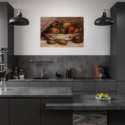 Still Life with Fruit - Pierre-Auguste Renoir Acrylic Print - 70x100 cm / 28x40″ inches