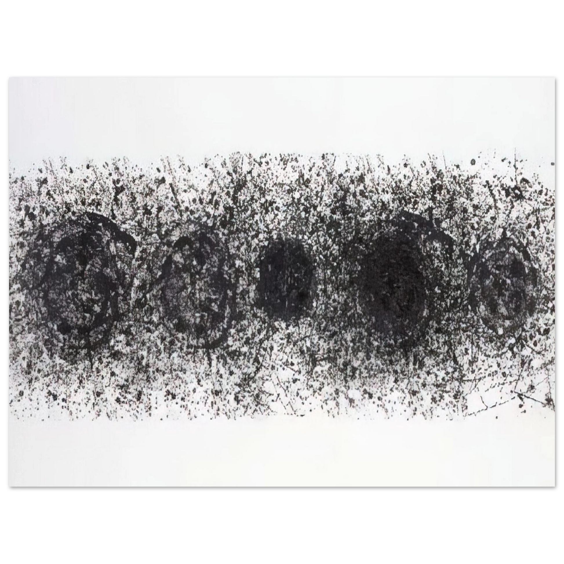 Sam Francis - Straight Line of the Sun  L. L187  Fine Art Poster - Default Title