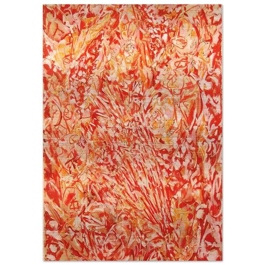 Summer Play - Lee Krasner Brushed Aluminum Print - 70x100 cm / 28x40 inches | Lee Krasner Aluminum Print | Lee Krasner Prints