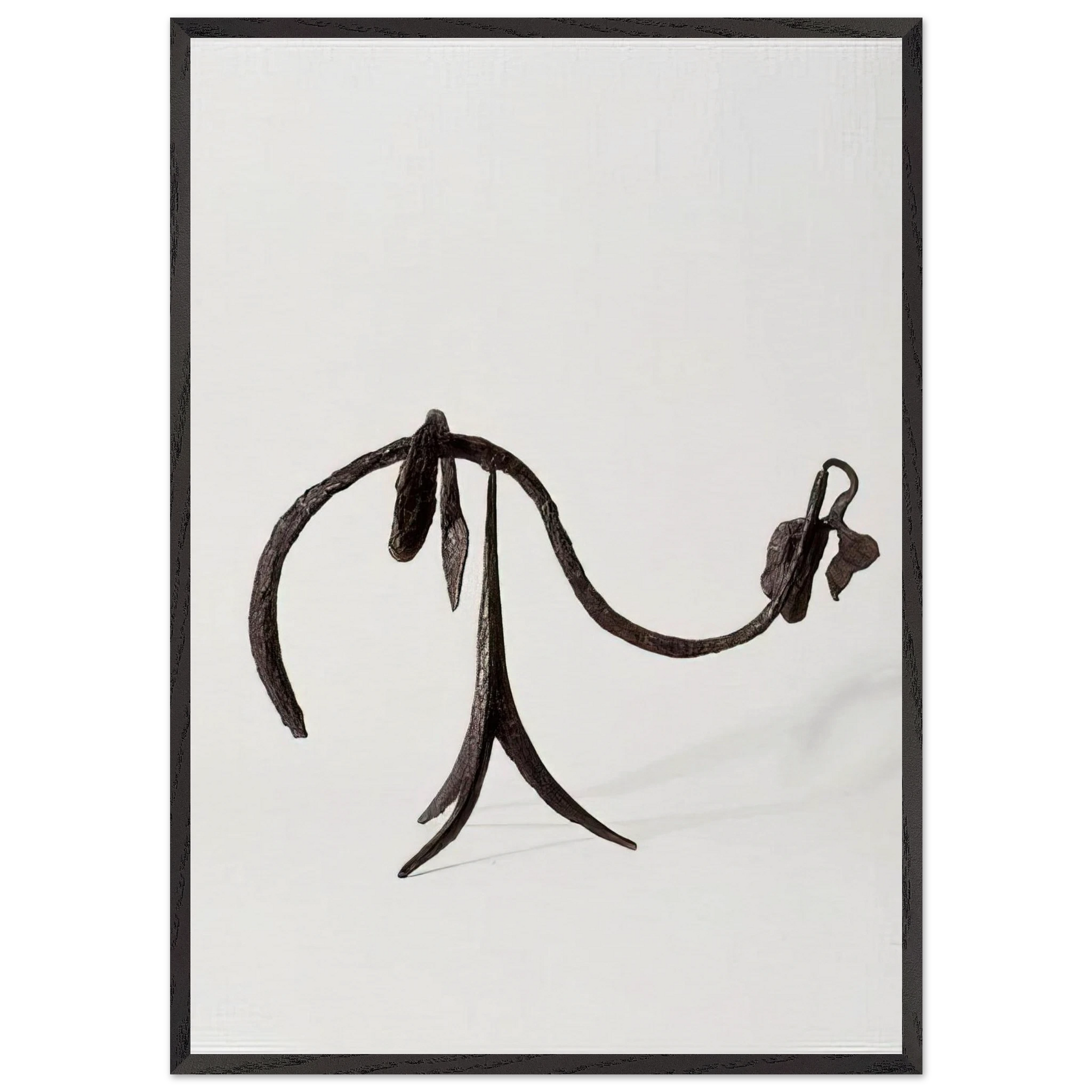 THE VINE 1944 - Alexander Calder Framed Art Print – Black Wooden Frame - Default Title - -Framed Art Print