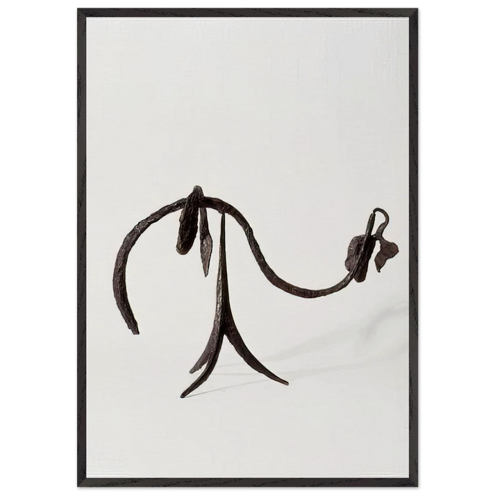 THE VINE 1944 - Alexander Calder 70x100 cm / 28x40 inches Framed Art Print – Black Wooden Frame