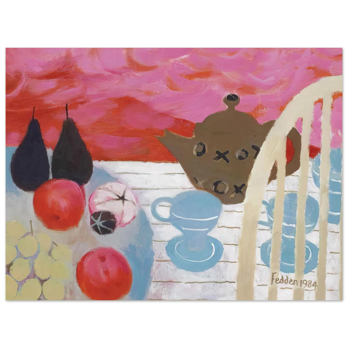 Mary Fedden - The Teapot - 1984  75x100 cm / 30x40inches Fine Art Poster