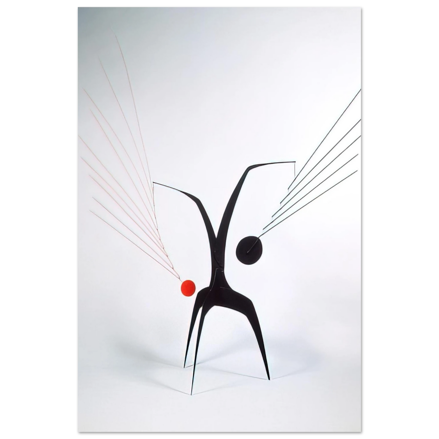 Alexander Calder - UN EFFET DU JAPONAIS 1941 Fine Art Poster - 40x60 cm / 16x24 inches