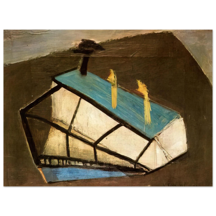 Maria Helena Vieira da Silva - Cedar - 1932  75x100 cm / 30x40inches Fine Art Poster