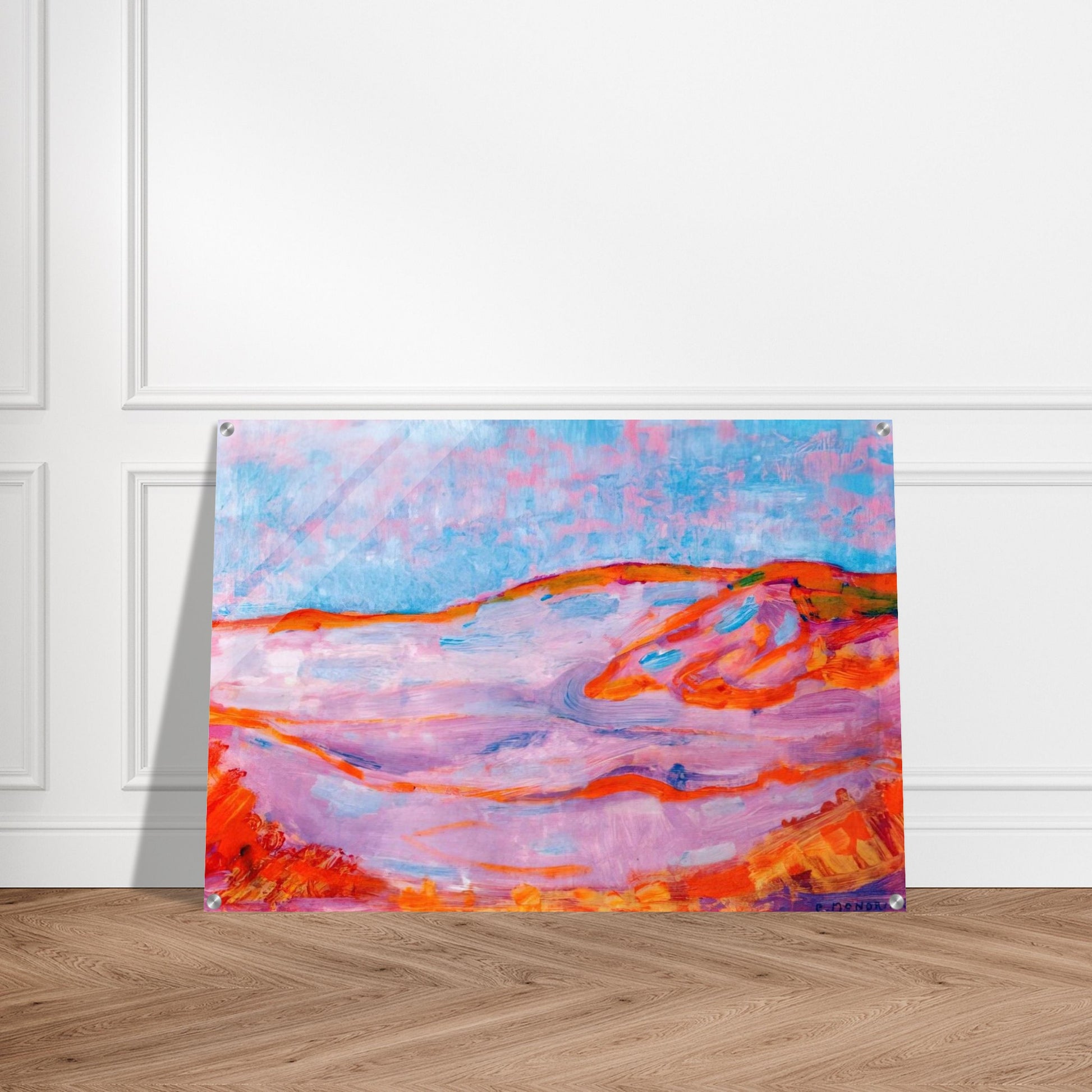 Dune IV - Piet Mondrian Acrylic Print - 70x100 cm / 28x40″ inches