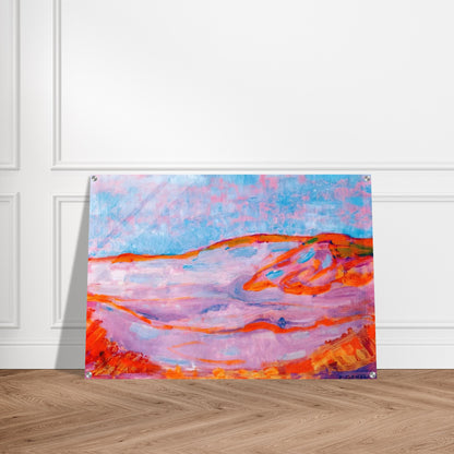 Dune IV - Piet Mondrian Acrylic Print - 70x100 cm / 28x40″ inches