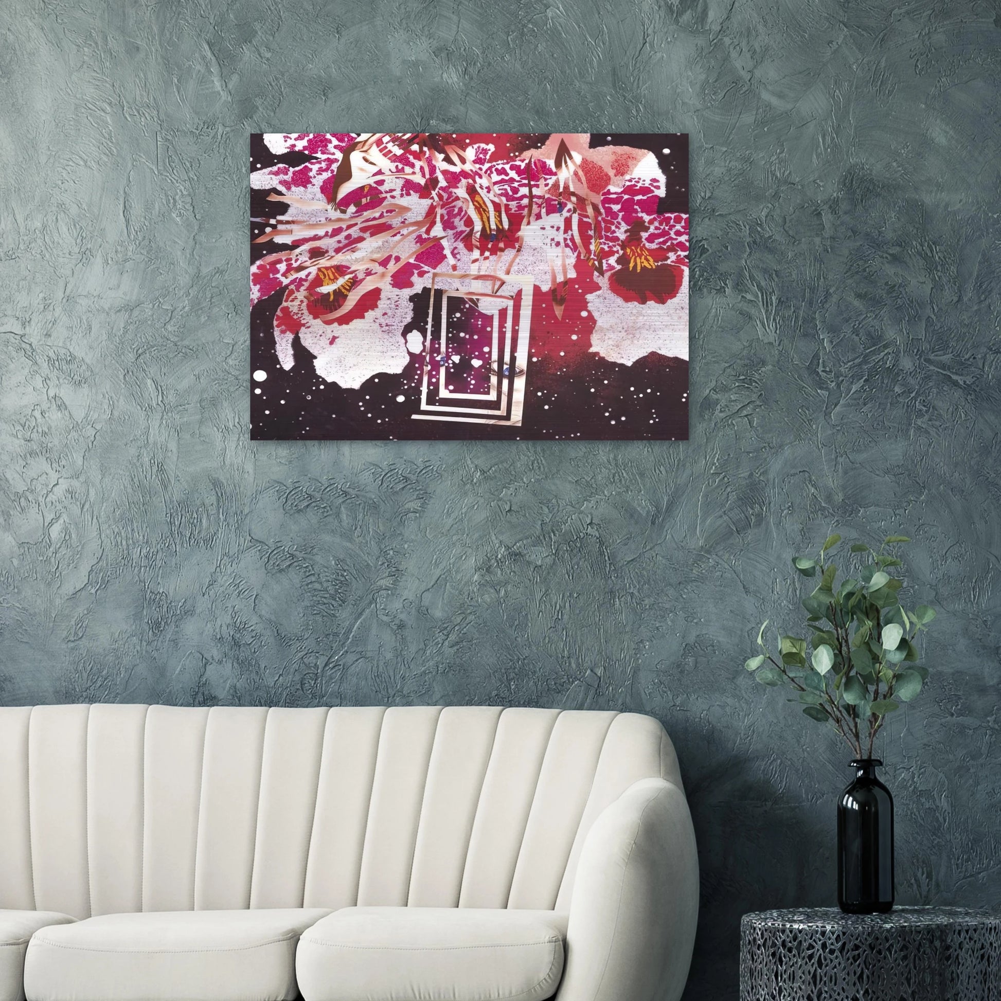 Time Door Time D'Or - James Rosenquist Brushed Aluminum Print - 70x100 cm / 28x40 inches | James Rosenquist Aluminum Print | James Rosenquist Prints