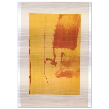 Harvest - 1976 - Helen Frankenthaler Brushed Aluminum Print - 70x100 cm / 28x40 inches | Helen Frankenthaler Aluminum Print | Helen Frankenthaler Prints
