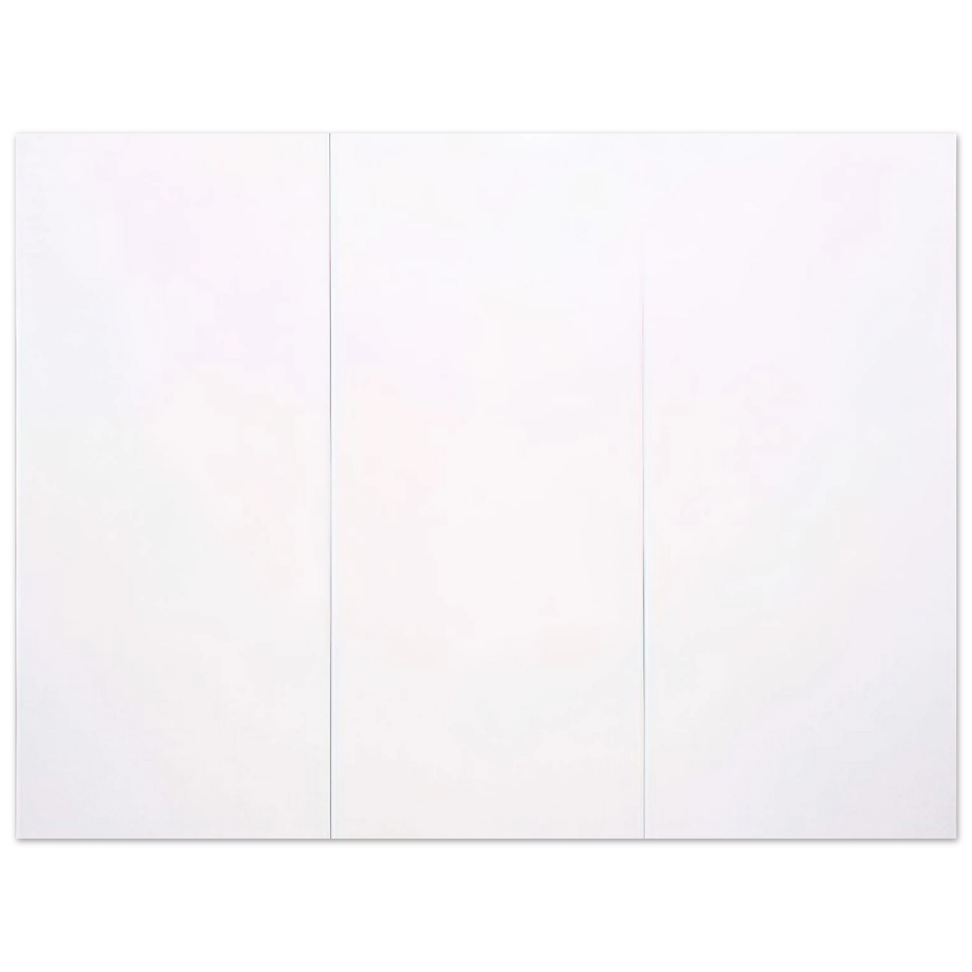 Robert Rauschenberg - WHITE PAINTING THREE PANEL 1951 Fine Art Poster - Default Title