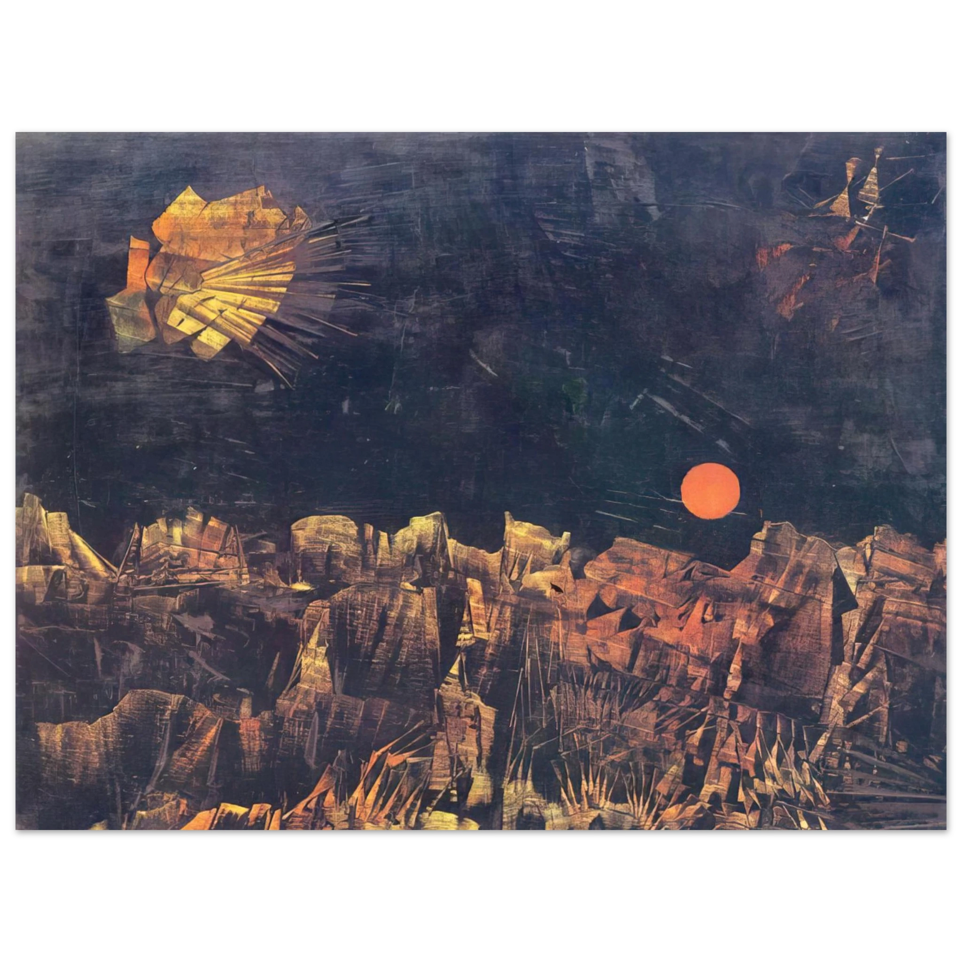 Max Ernst - Praise to Tanguy Fine Art Poster - Default Title