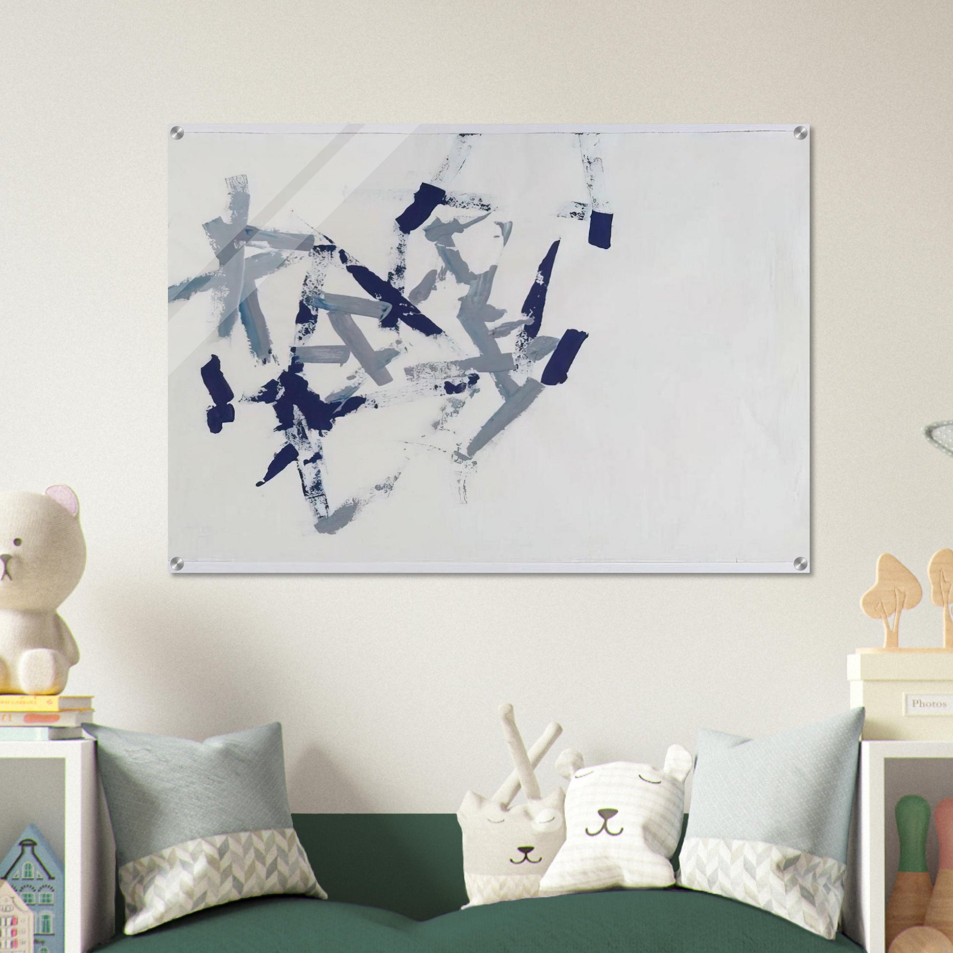 Untitled Free Structures - 1962 - Charlotte Posenenske Acrylic Print - 70x100 cm / 28x40″ inches | Charlotte Posenenske Wall Art | Charlotte Posenenske Prints