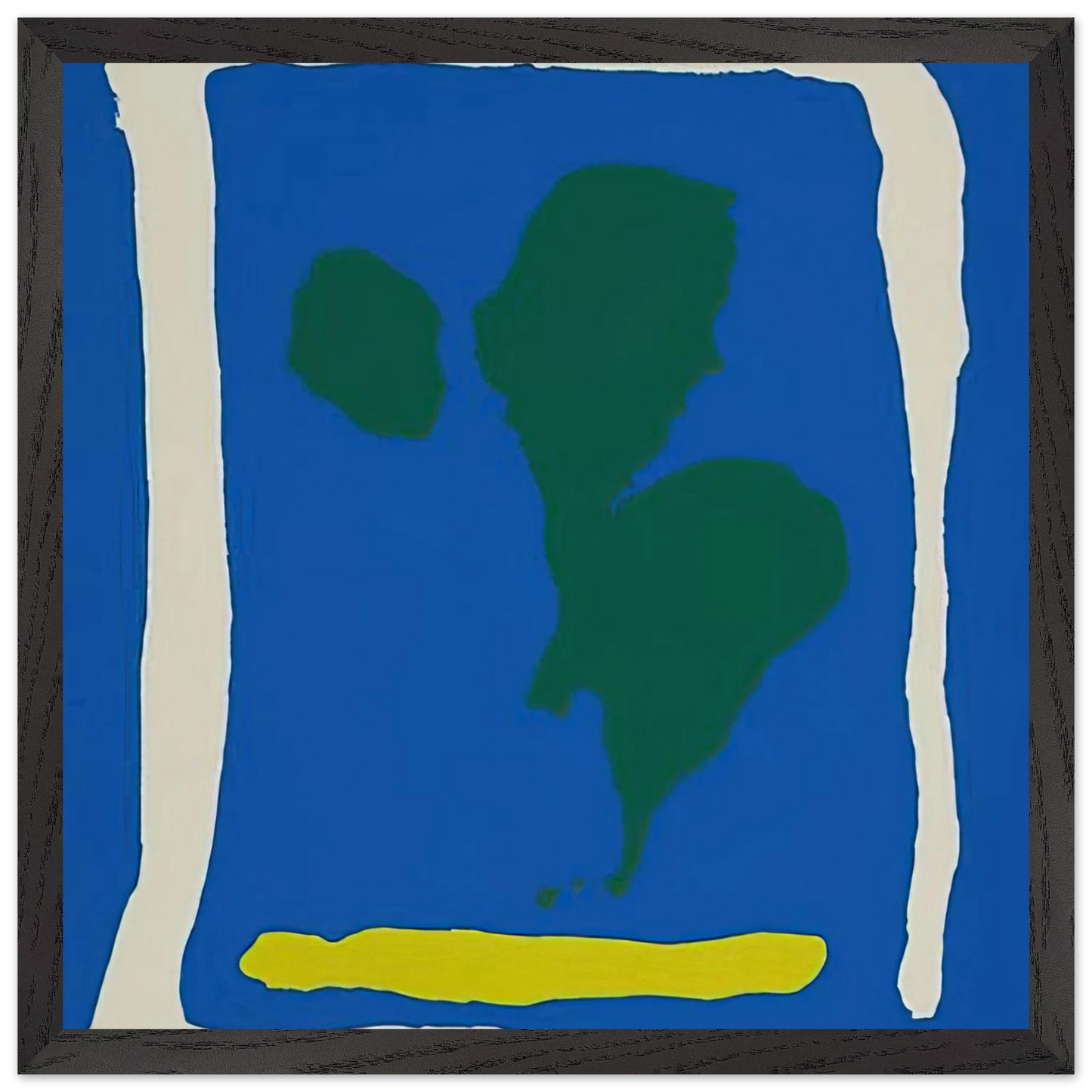 Helen Frankenthaler - Air Frame - 1965 Wall art - 28x43  cm / XL (11x17 inches) - Fine Art Poster - -