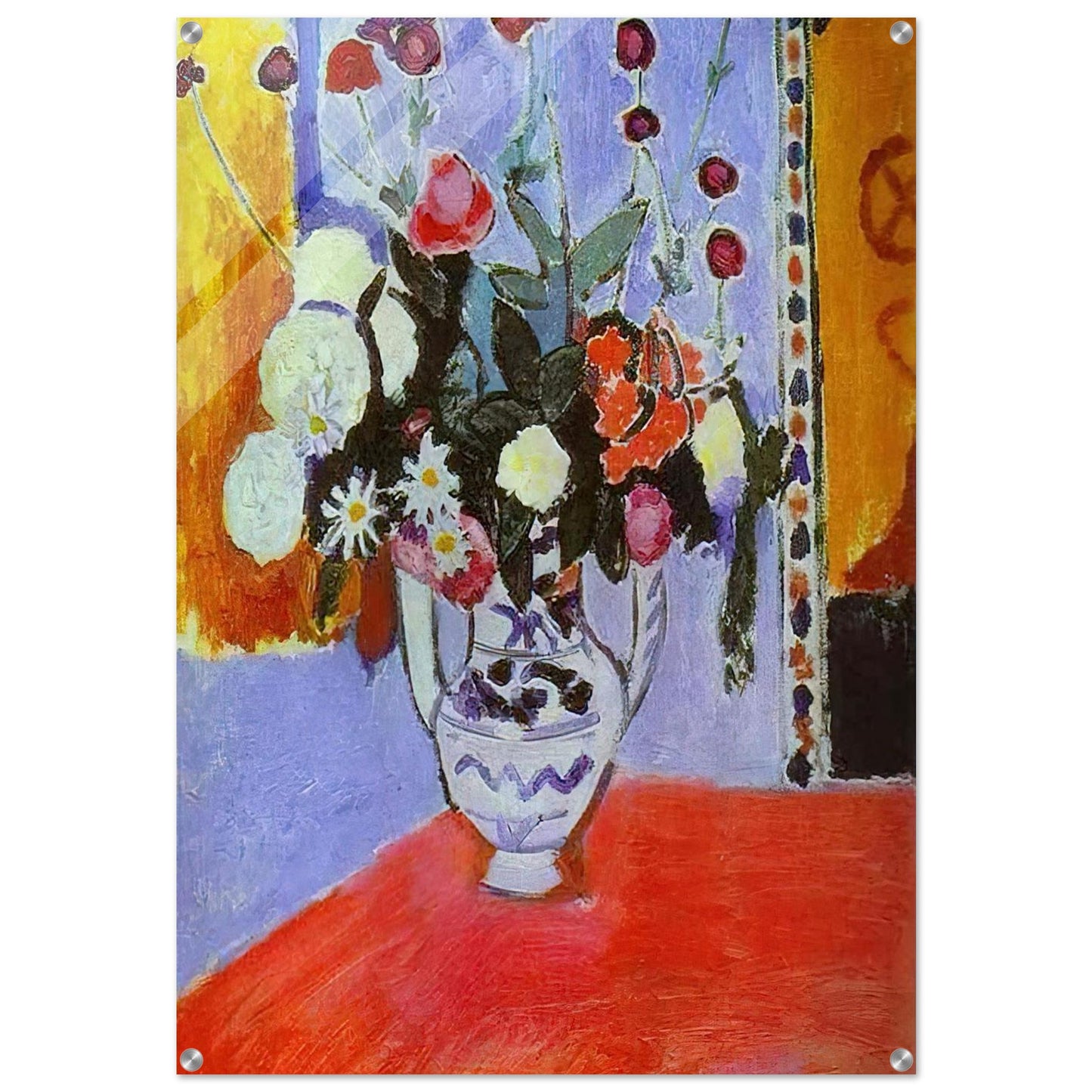 A BUNCH OF FLOWERS 1907 - Henri Matisse Acrylic Print - 70x100 cm / 28x40″ inches | Henri Matisse Wall Art | Henri Matisse Prints