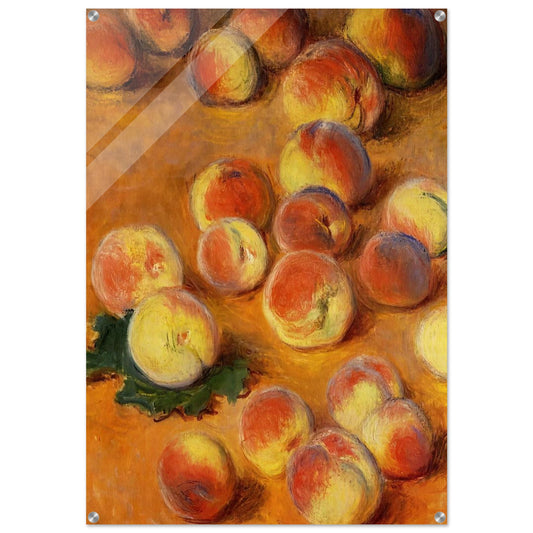 Peaches - claude monet Acrylic Print - 70x100 cm / 28x40″ inches
