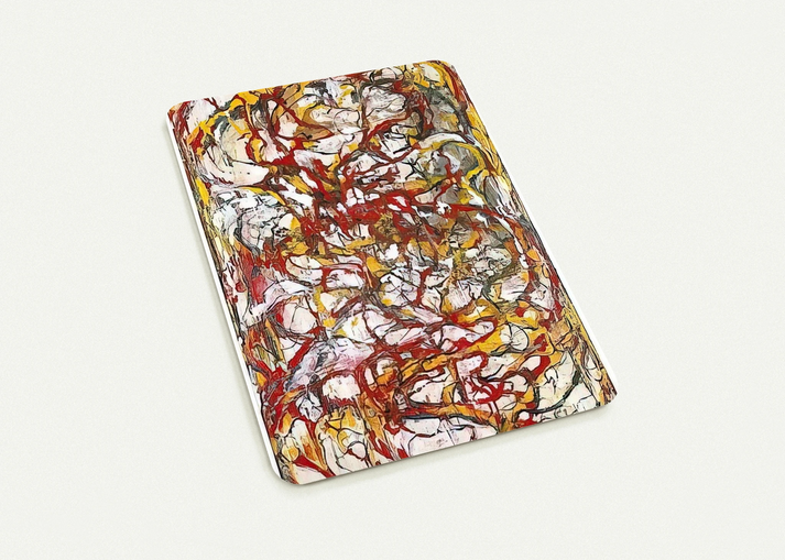 Dragons - 2004 By Brice Marden Pack of 10 Post Cards | Brice Marden Post Cards | A6 (10.5 x 14.8 cm) - 4.1 x 5.8 inches