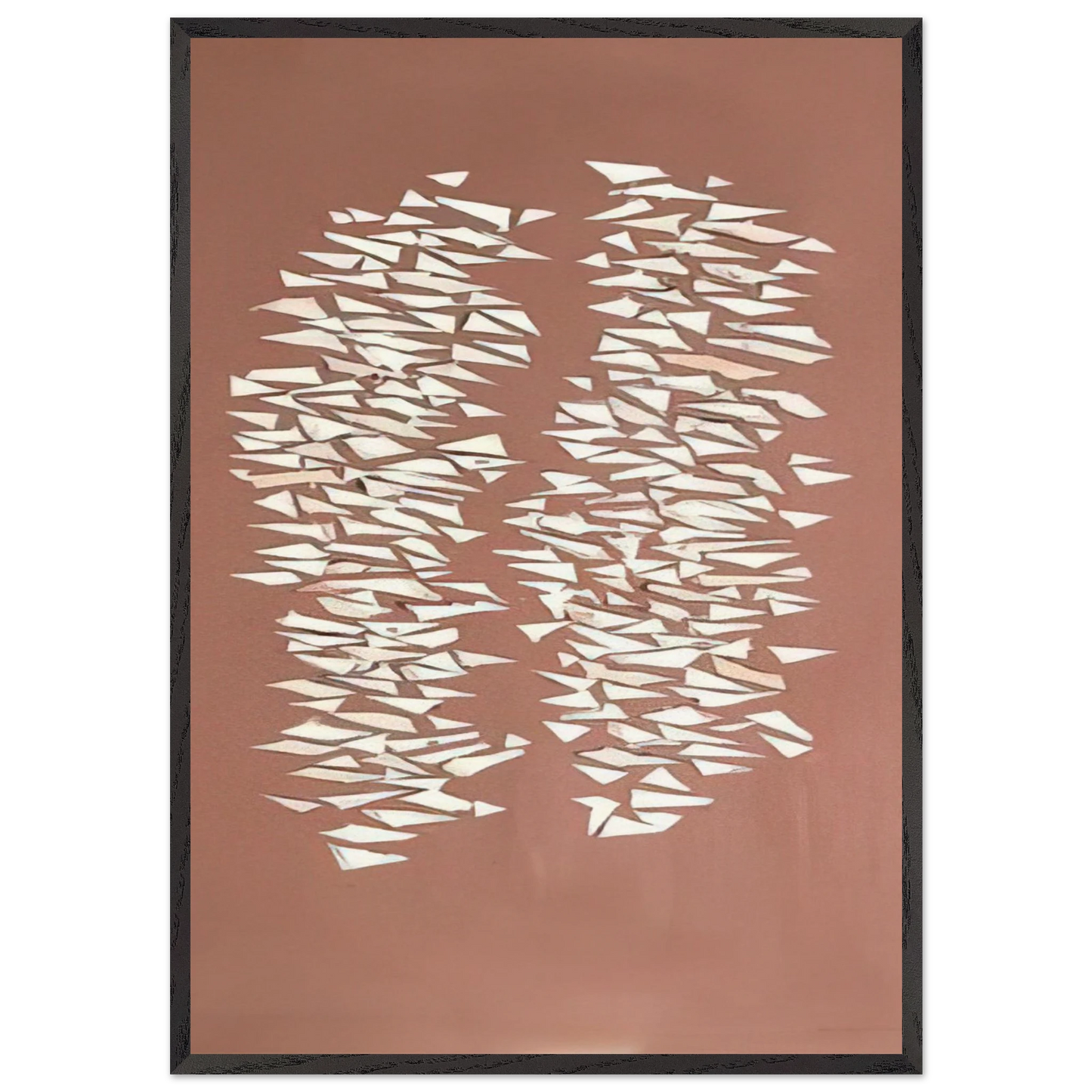 Quiet Vertical - 2006 - Robert Goodnough Framed Art Print – Black Wooden Frame - Default Title - -Framed Art Print