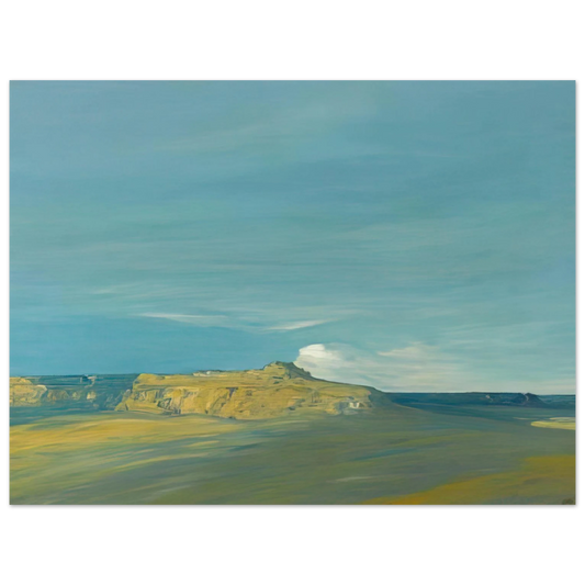Xavier Martinez - Oraibi, Hopi village, Arizona - Tonalism Fine Art Poster - Default Title