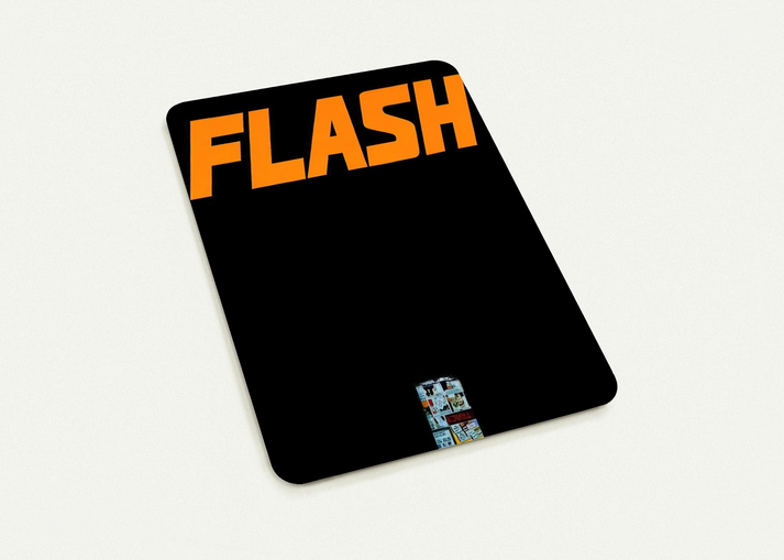 FLASH L A TIMES 1963 By Edward Ruscha Pack of 10 Post Cards | Edward Ruscha Post Cards | A6 (10.5 x 14.8 cm) - 4.1 x 5.8 inches