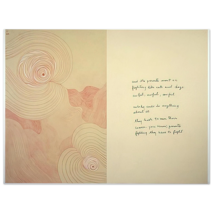 Louise Bourgeois - SUBLIMATION 2002 3  75x100 cm / 30x40inches Fine Art Poster