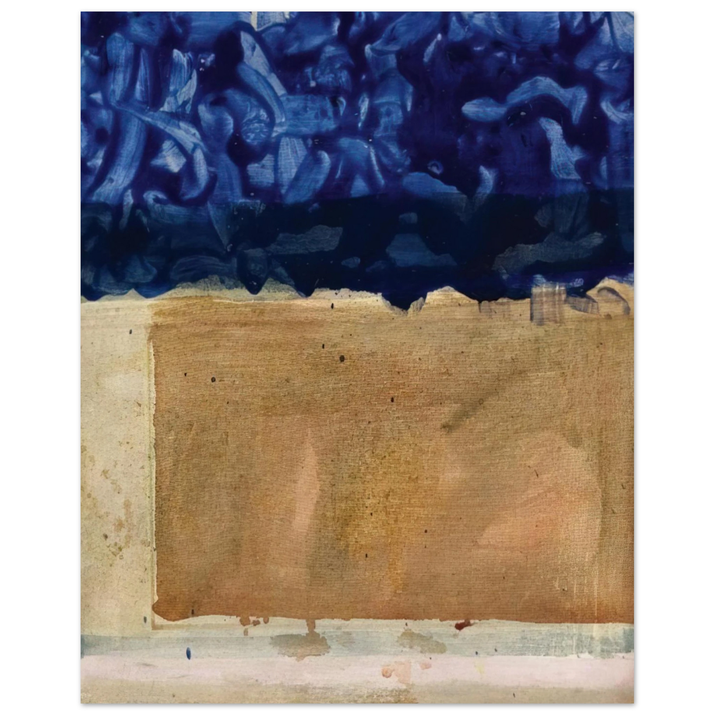Helen Frankenthaler - Shoreline - 1952 Wall art - A2 (42 x 59.4  cm) - Fine Art Poster - -