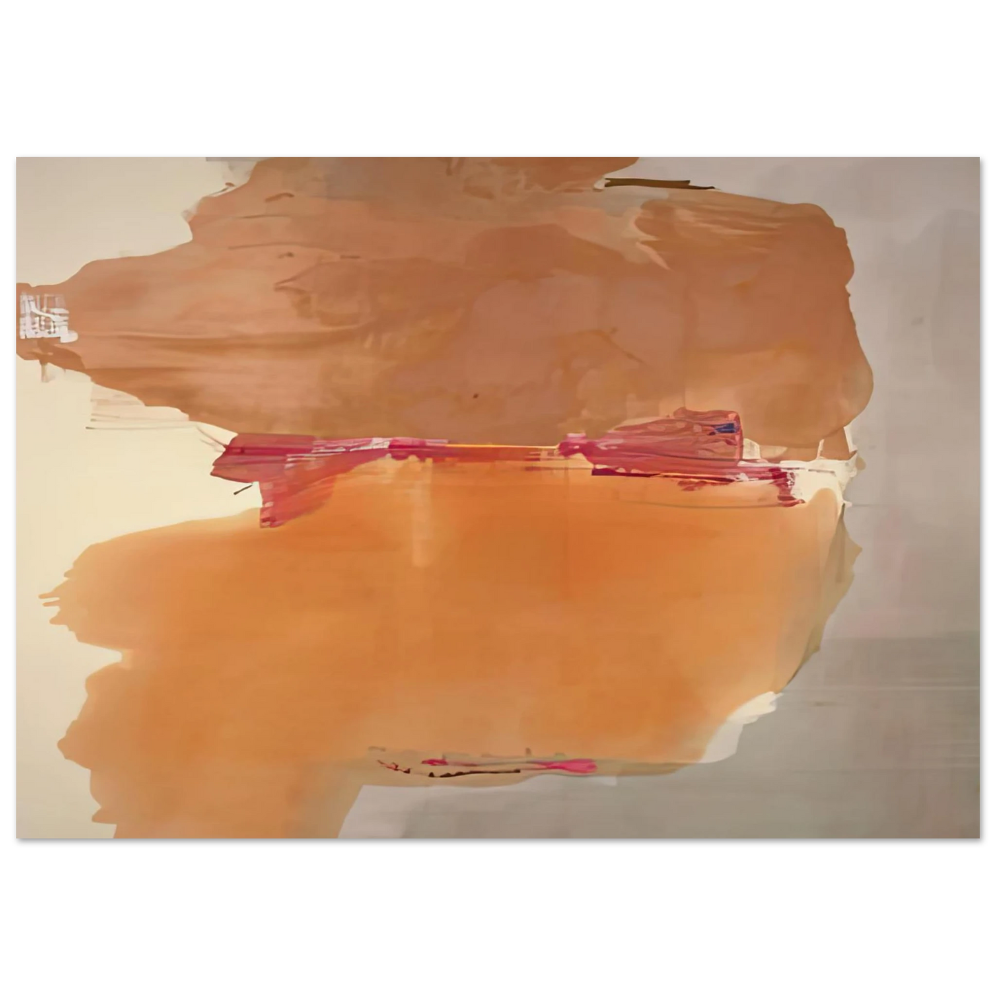 Helen Frankenthaler - Sphinx, 1976- Wall Art - 30x40 cm / 12x16 inches - Premium Wooden Framed Poster With Fine Art Paper - Black frame