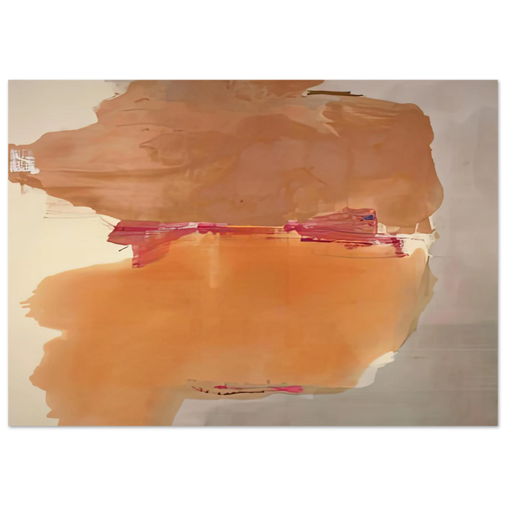 Helen Frankenthaler - Sphinx, 1976- Wall Art - 30x40 cm / 12x16 inches - Premium Wooden Framed Poster With Fine Art Paper-canvas - Black frame