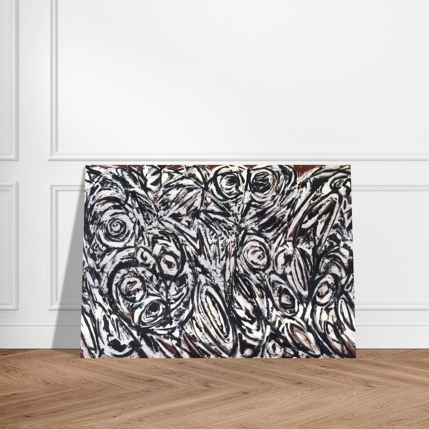 Night Creatures - Lee Krasner Brushed Aluminum Print - 70x100 cm / 28x40 inches | Lee Krasner Aluminum Print | Lee Krasner Prints