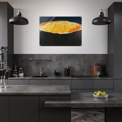 Volcano, The Heat - 1983 - Ronnie Landfield Acrylic Print - 70x100 cm / 28x40″ inches | Ronnie Landfield Wall Art | Ronnie Landfield Prints