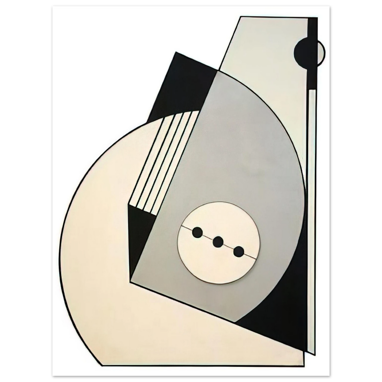 Carmelo Arden Quin - Gris - Concretism Fine Art Poster - Default Title