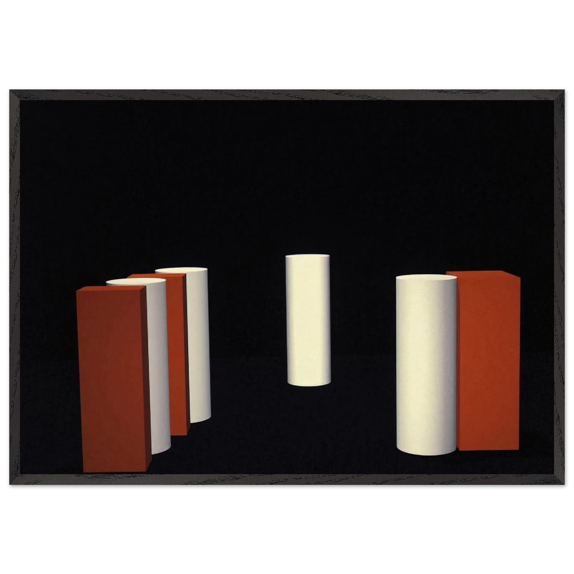 Ballet Neoconcreto  1 - 1958 - Lygia Pape Framed Art Print – Black Wooden Frame - Default Title - -Framed Art Print