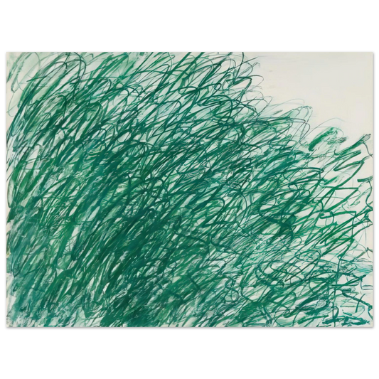Cy Twombly - Returning from Tonnicoda Fine Art Poster - Default Title