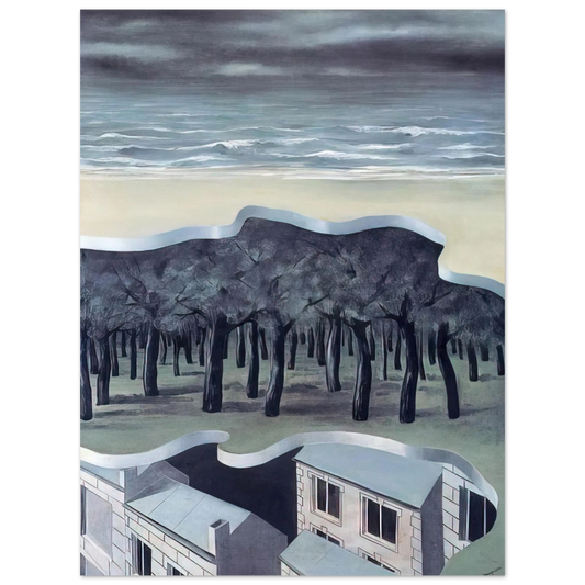 Rene Magritte - POPULAR PANORAMA 1926 Fine Art Poster - Default Title