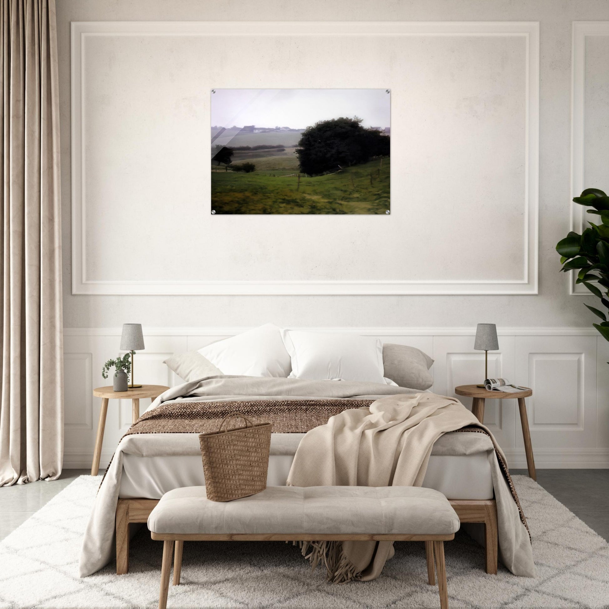 MEADOWLAND - Gerhard Richter Acrylic Print - 70x100 cm / 28x40″ inches