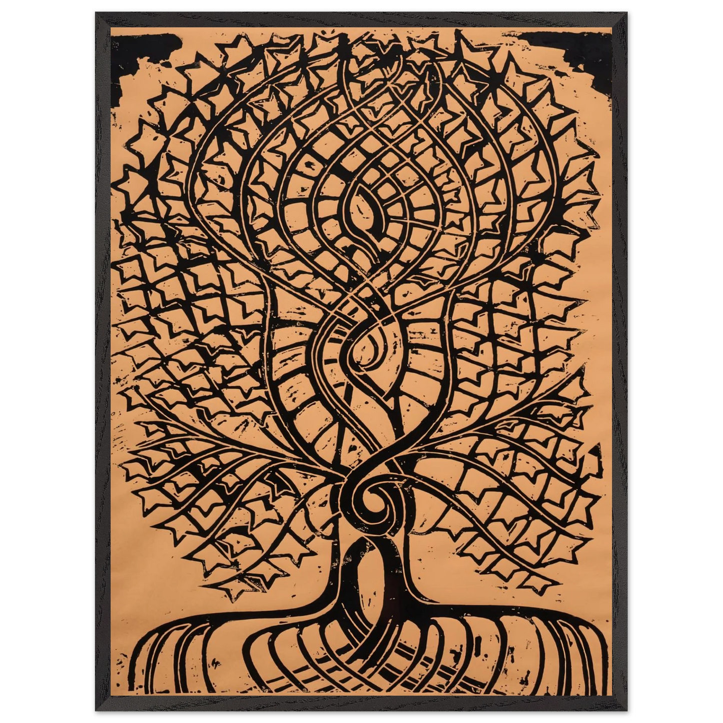 Walter Inglis Anderson - Walter Anderson Wall art - 13x18 cm / 5x7 inches - Premium Wooden Framed Poster With Fine Art Paper - Wood frame