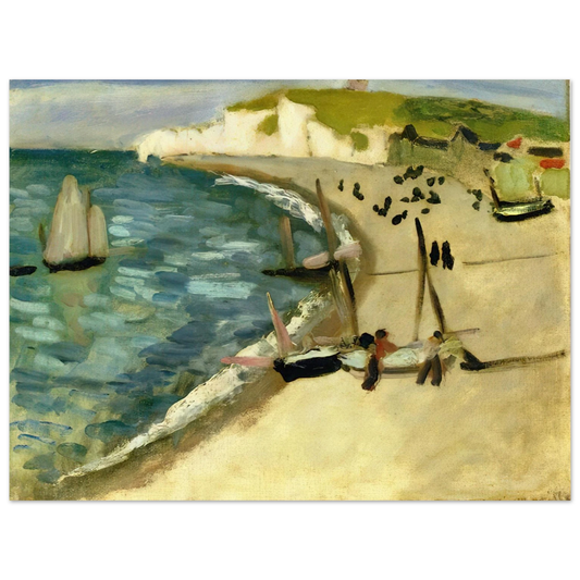 Henri Matisse - AHT AMONT CLIFFS AT ETRETAT 1920 Fine Art Poster - Default Title