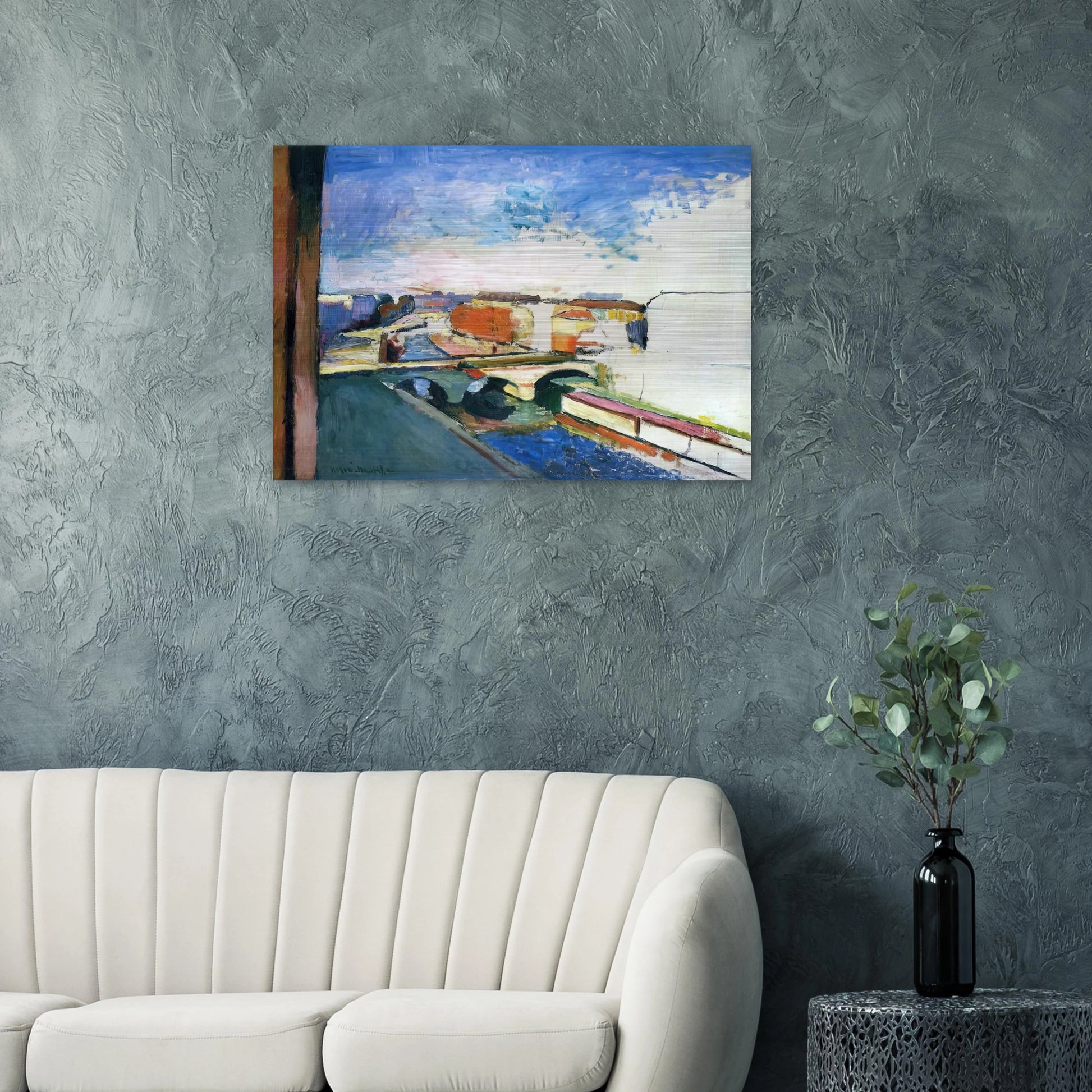 PONT SAINT MICHEL IN PARIS - Henri Matisse Brushed Aluminum Print - 70x100 cm / 28x40 inches | Henri Matisse Aluminum Print | Henri Matisse Prints