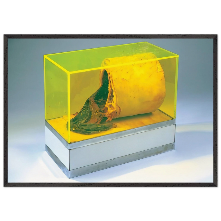 Untitled - 1966 N8 - Paul Thek 70x100 cm / 28x40 inches Framed Art Print – Black Wooden Frame