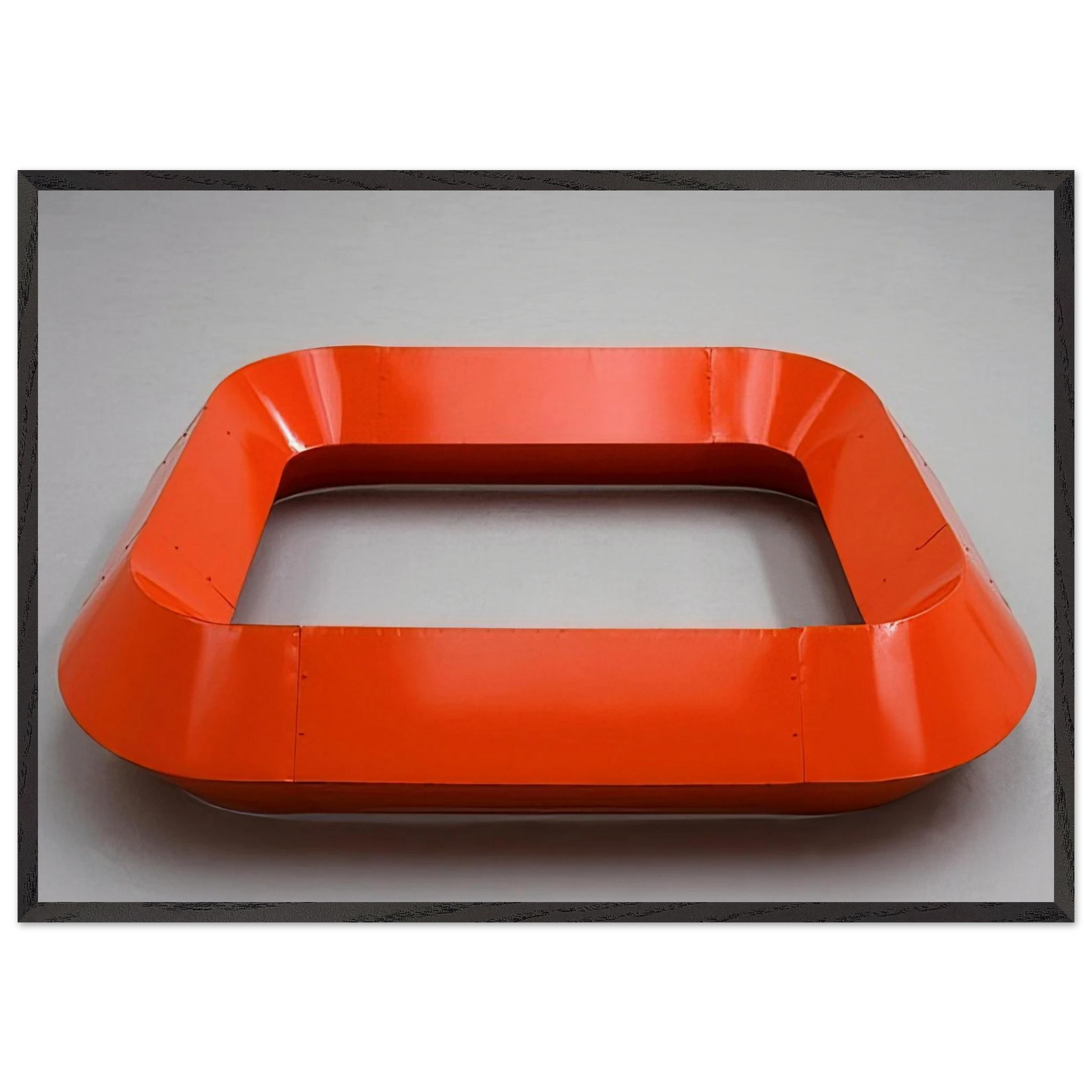 Untitled July 6 1964 - 1964 - Donald Judd Framed Art Print – Black Wooden Frame - Default Title - -Framed Art Print