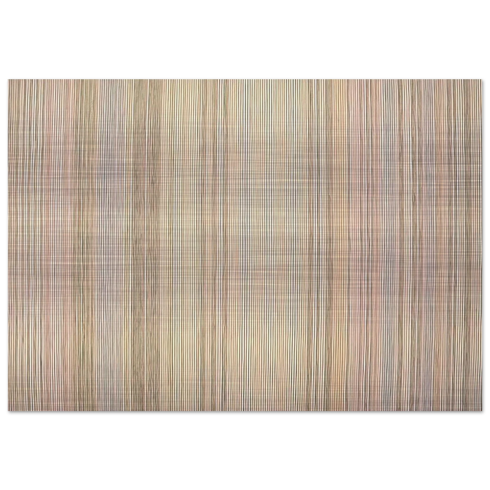 Diamond Jim - 1972 - Gene Davis Brushed Aluminum Print - 70x100 cm / 28x40 inches | Gene Davis Aluminum Print | Gene Davis Prints