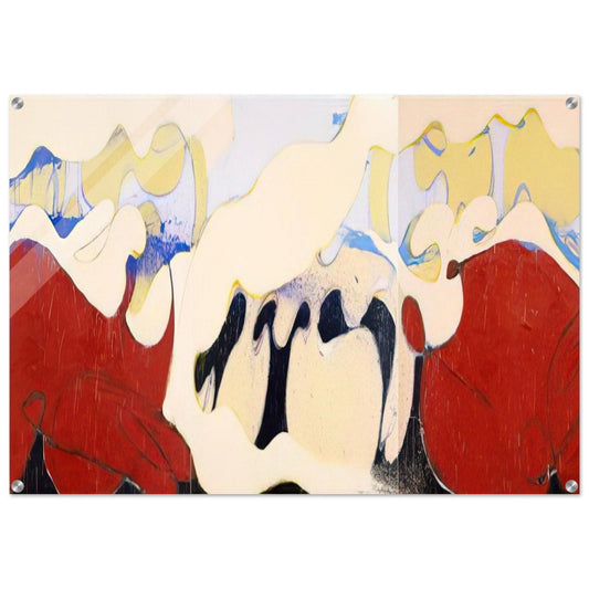 Coney Island Beauty - 1974 - Norman Bluhm Acrylic Print - 70x100 cm / 28x40″ inches