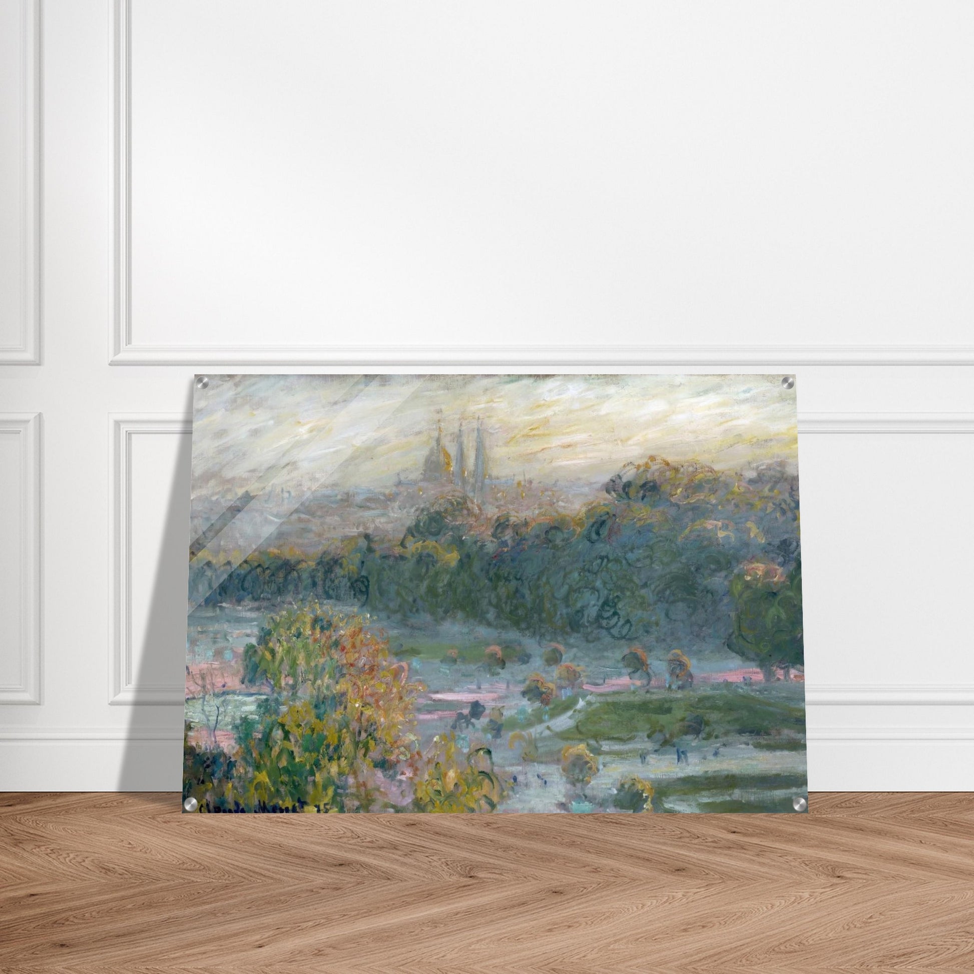 The Tuileries Study - claude monet Acrylic Print - 70x100 cm / 28x40″ inches