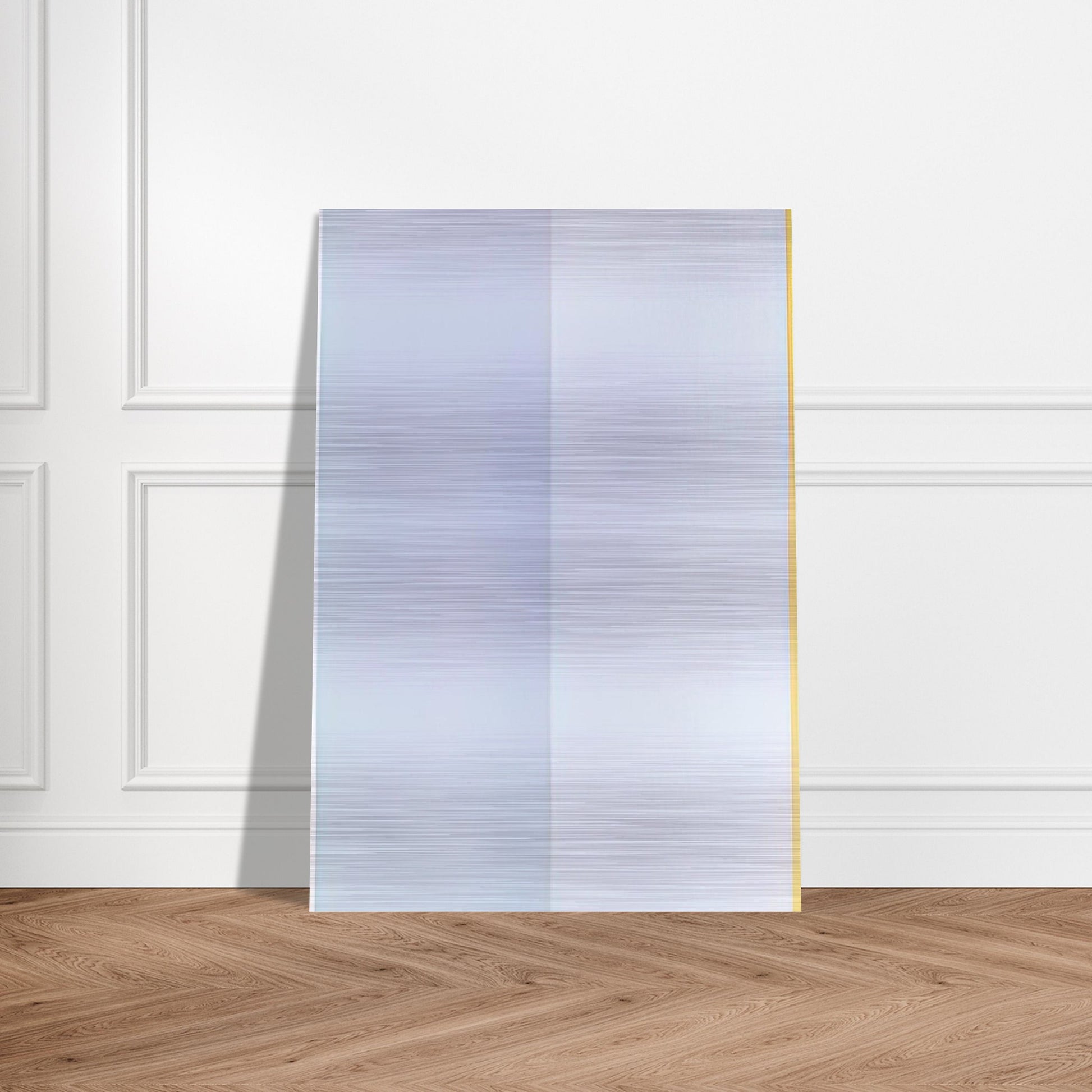 Homage to Newman II - 1979 - Gene Davis Brushed Aluminum Print - 70x100 cm / 28x40 inches | Gene Davis Aluminum Print | Gene Davis Prints