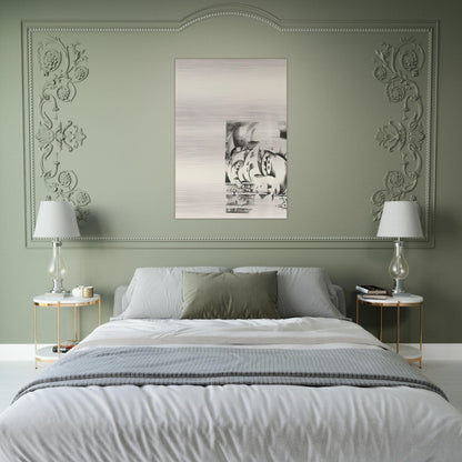 ELEVENTH STONE 1970 - Lee Bontecou Brushed Aluminum Print - 70x100 cm / 28x40 inches | Lee Bontecou Aluminum Print | Lee Bontecou Prints