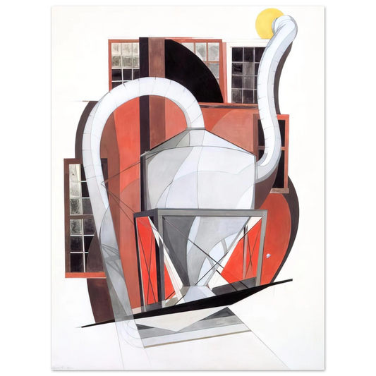 Charles Demuth - Machinery - 1920 Fine Art Poster - Default Title